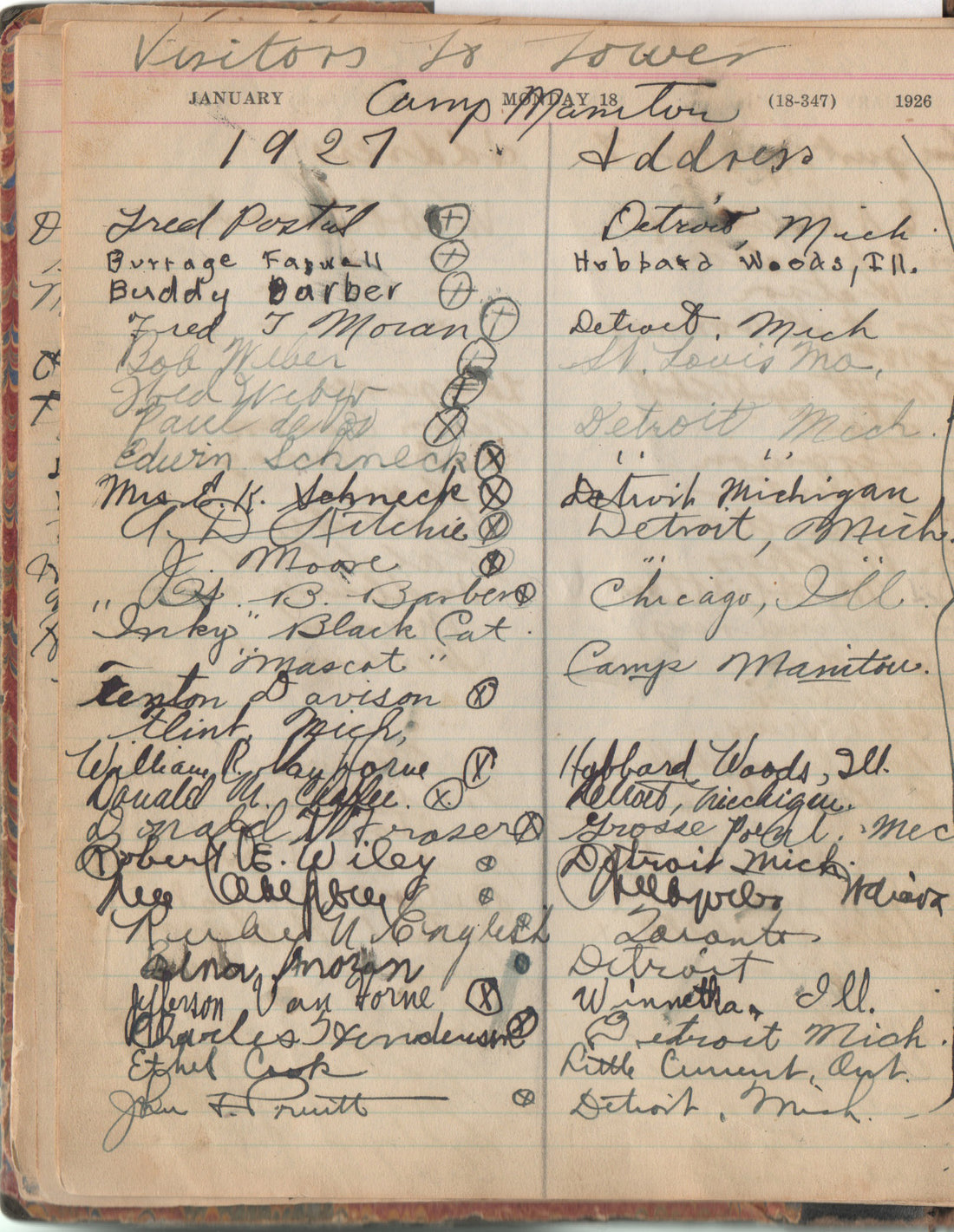 Camp Manitou & The Willisville Fire Tower