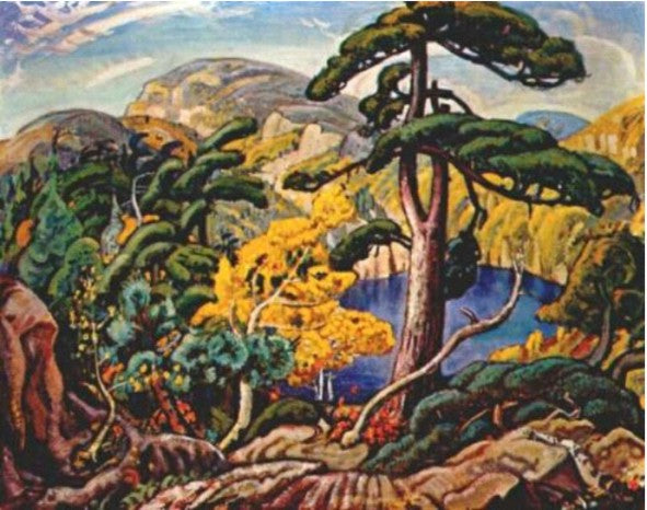 Arthur Lismer at The Pool in Baie Fine