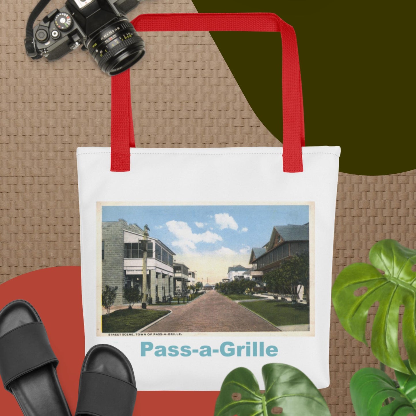 Downtown Pass-a-Grille Tote bag