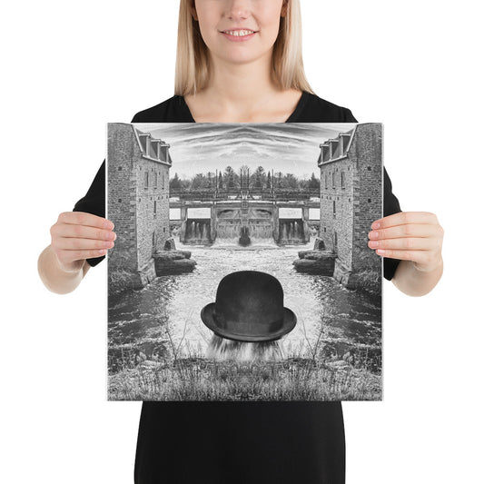 'Dam'...an original photomontage on Canvas