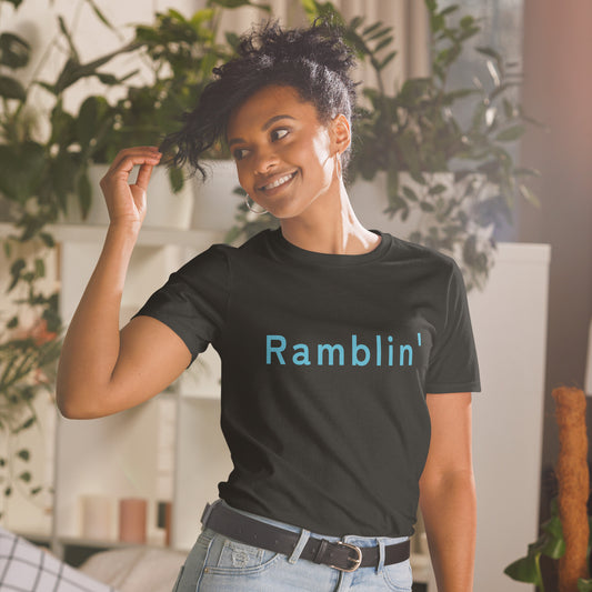 Ramblin'...a Blues Short-Sleeve Unisex T-Shirt