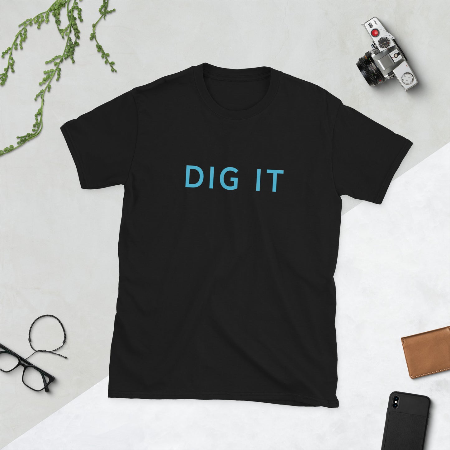 DIG IT...a Beat Short-Sleeve Unisex T-Shirt