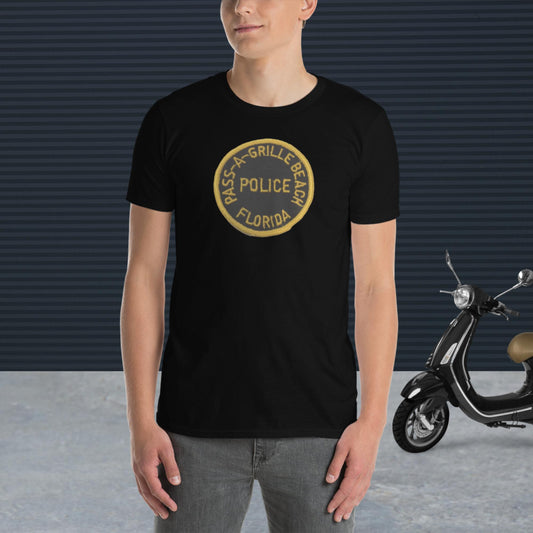 Pass-a-Grille Police Short-Sleeve Unisex T-Shirt