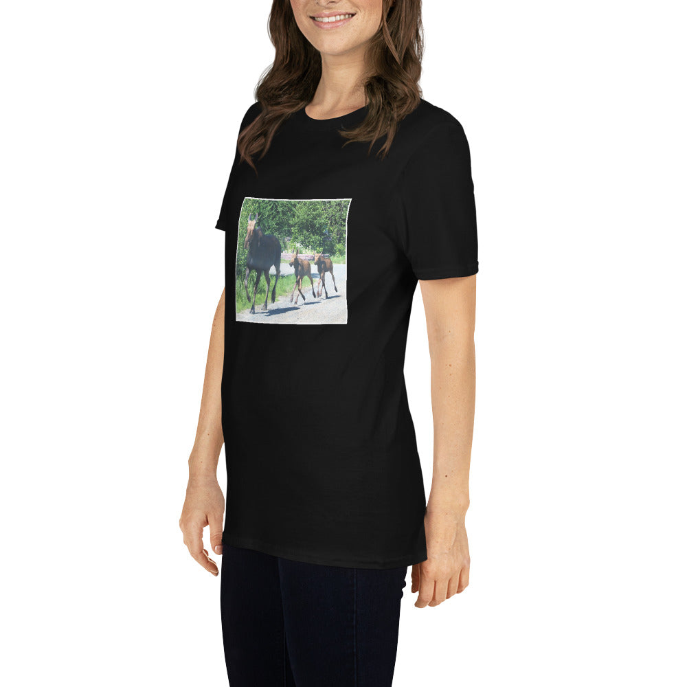 'Moose in Goodfish' Short-Sleeve Unisex T-Shirt