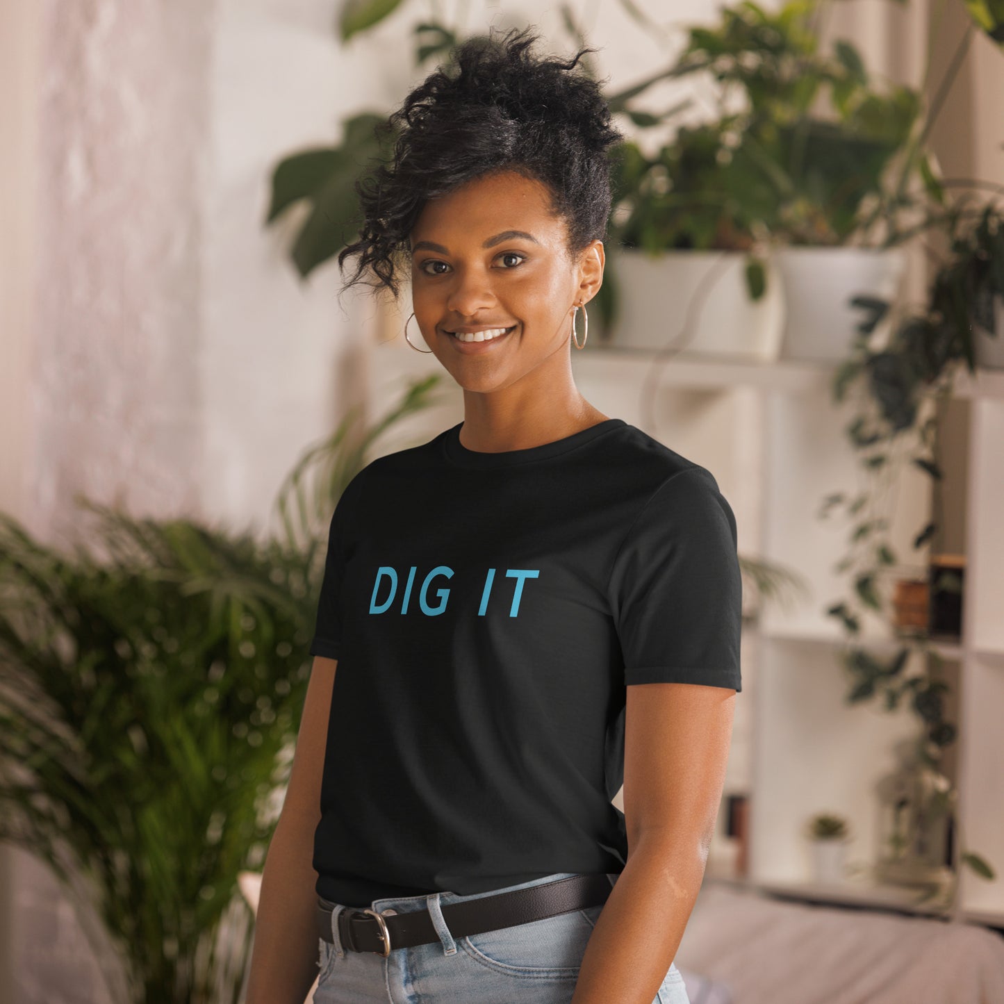 DIG IT...a Beat Short-Sleeve Unisex T-Shirt