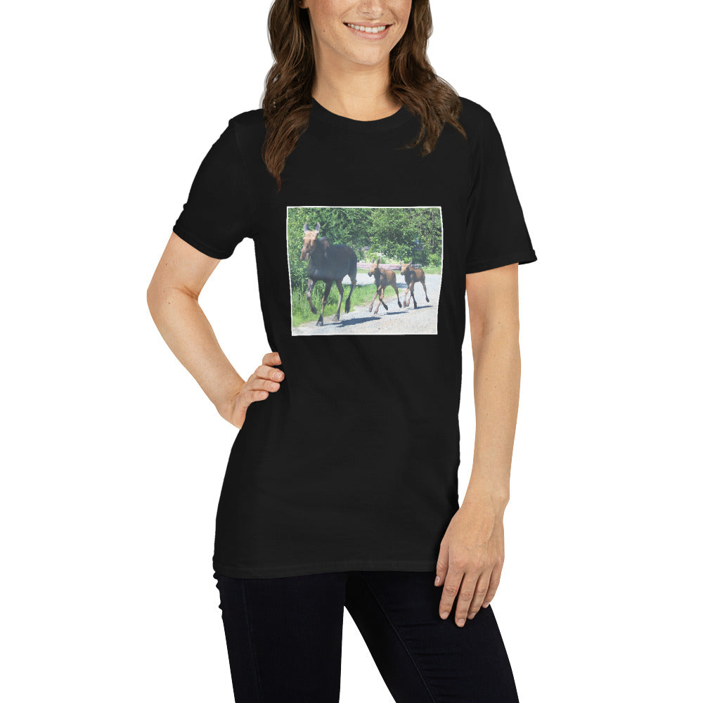 'Moose in Goodfish' Short-Sleeve Unisex T-Shirt