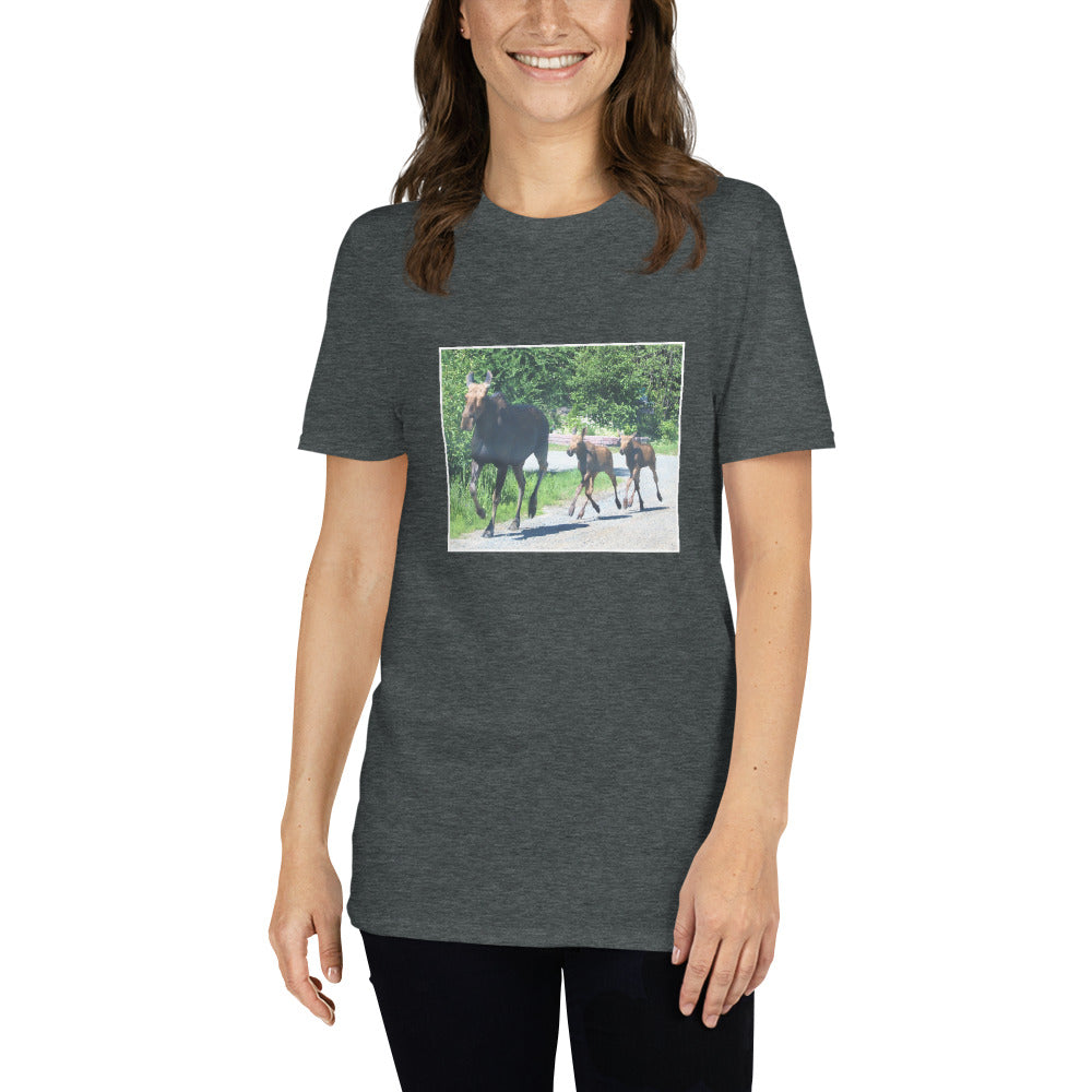 'Moose in Goodfish' Short-Sleeve Unisex T-Shirt