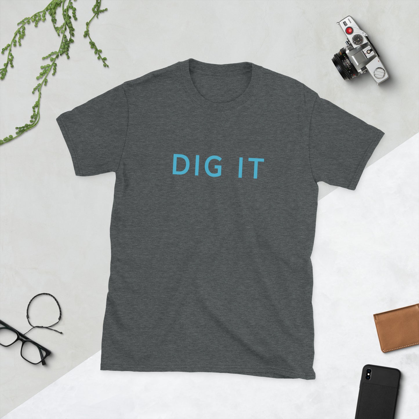 DIG IT...a Beat Short-Sleeve Unisex T-Shirt