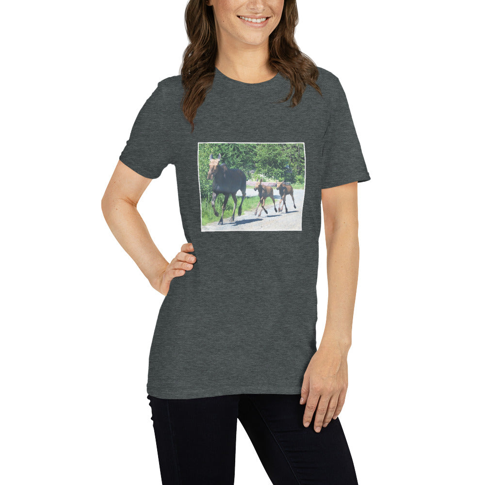 'Moose in Goodfish' Short-Sleeve Unisex T-Shirt