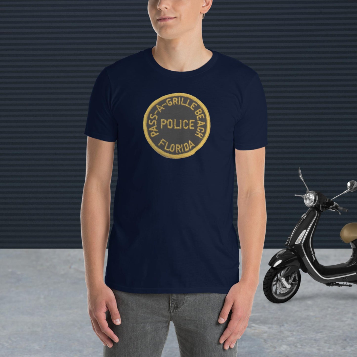 Pass-a-Grille Police Short-Sleeve Unisex T-Shirt