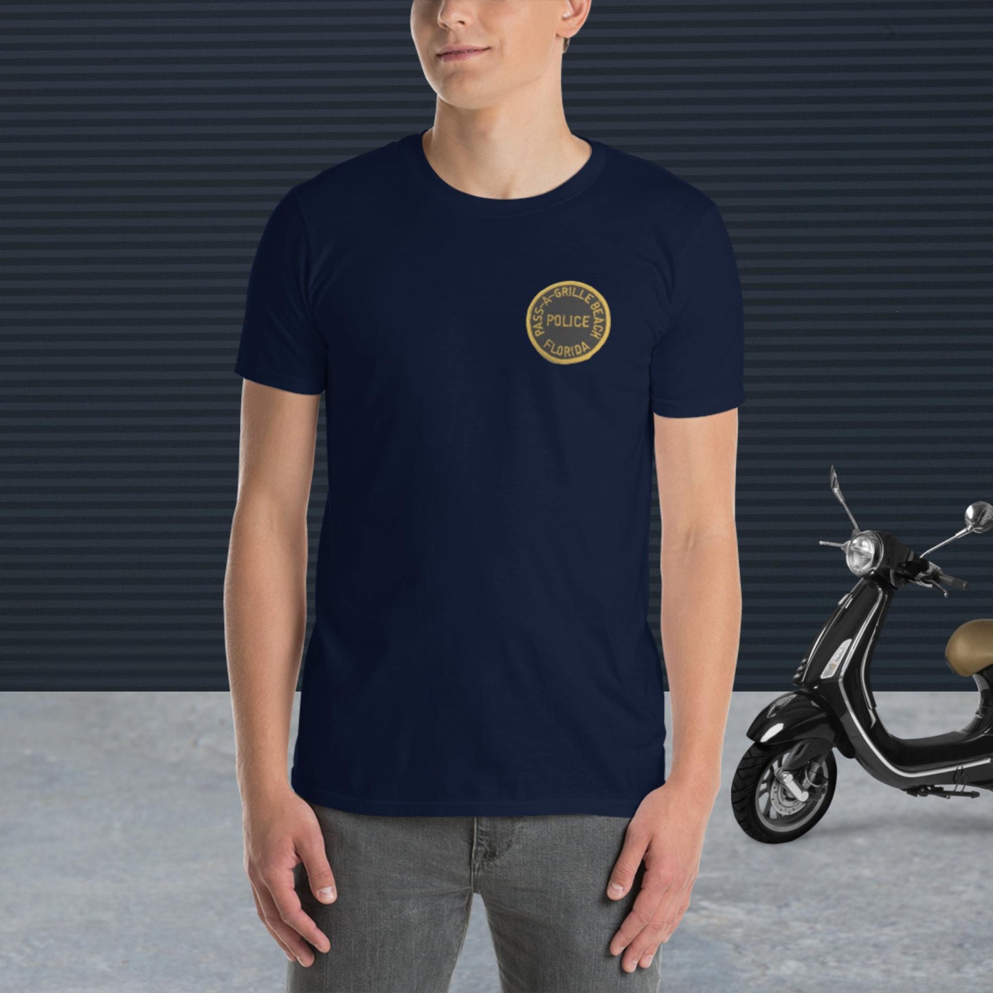 Pass-a-Grille Police Short-Sleeve Unisex T-Shirt