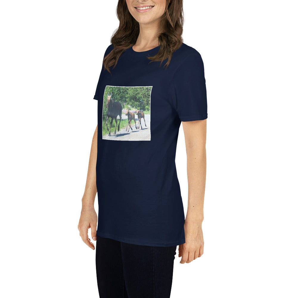 'Moose in Goodfish' Short-Sleeve Unisex T-Shirt