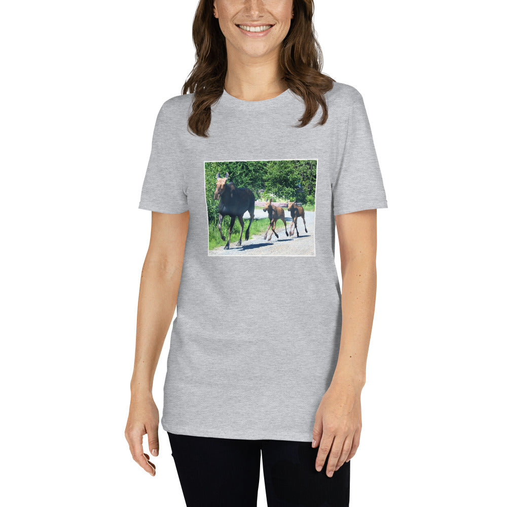 'Moose in Goodfish' Short-Sleeve Unisex T-Shirt