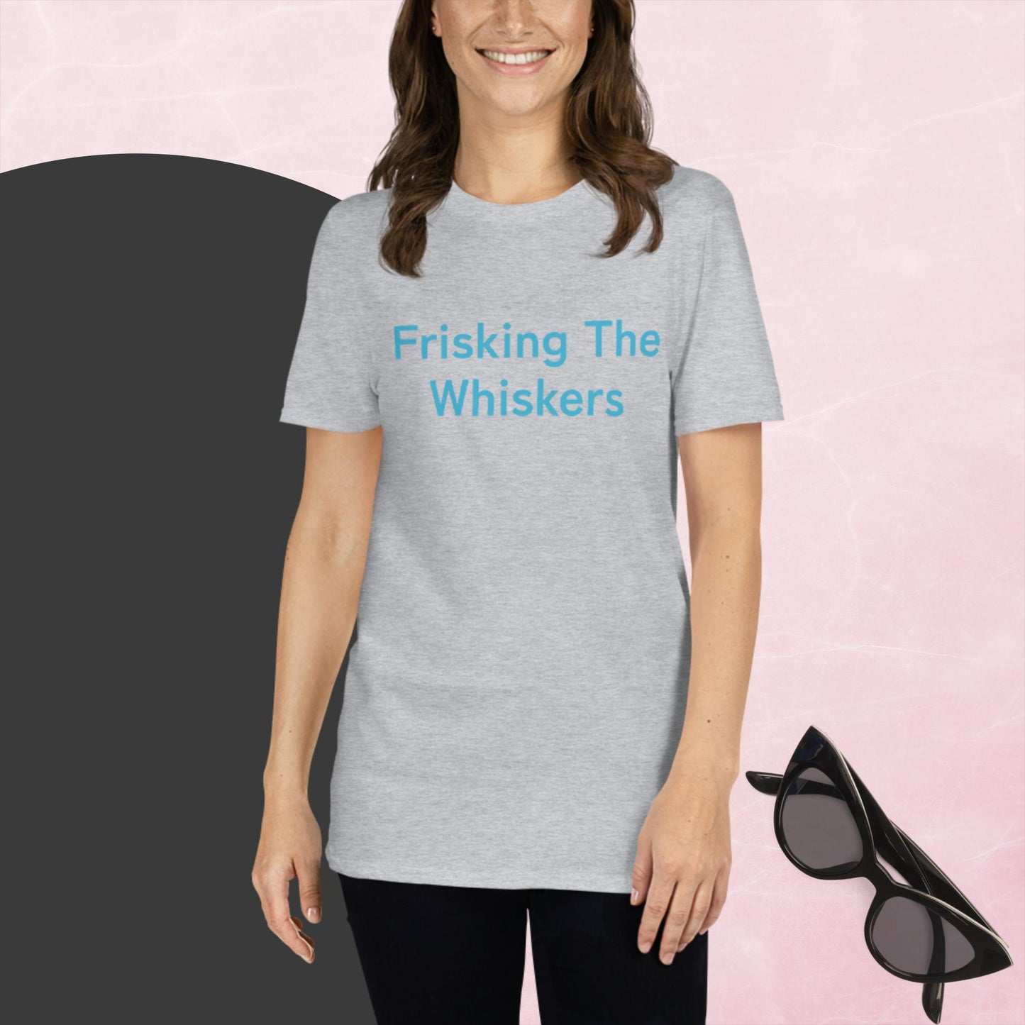 'Frisking The Whiskers'...a Jazz Short-Sleeve Unisex T-Shirt