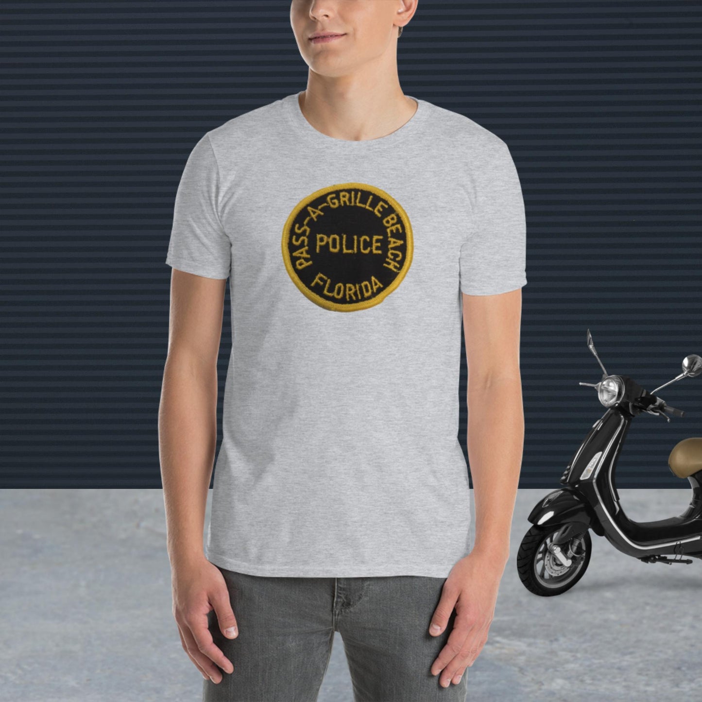 Pass-a-Grille Police Short-Sleeve Unisex T-Shirt