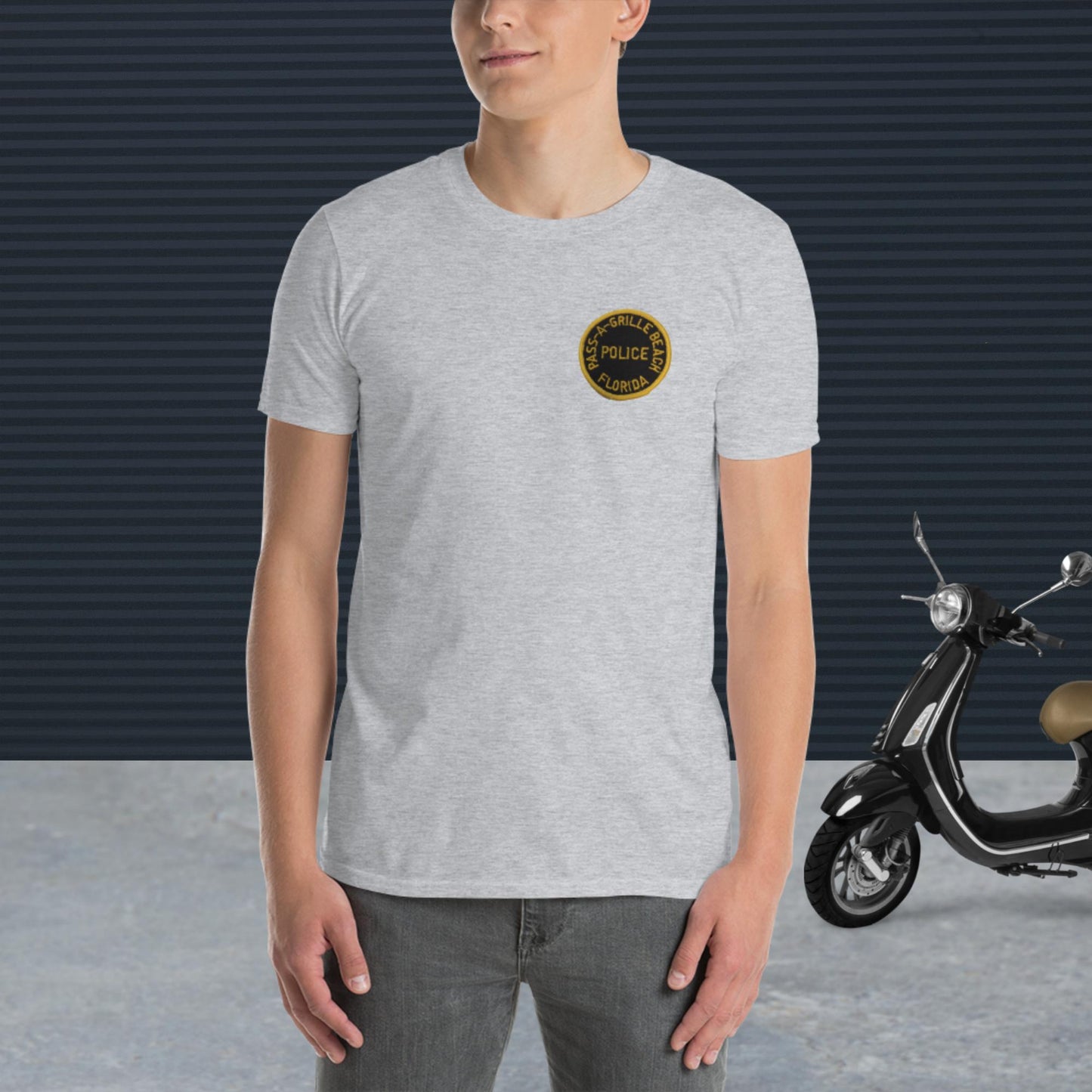 Pass-a-Grille Police Short-Sleeve Unisex T-Shirt