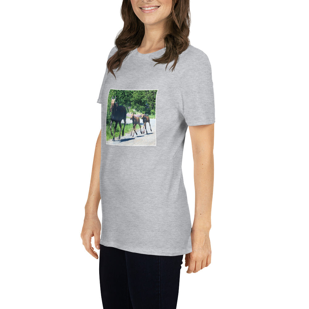 'Moose in Goodfish' Short-Sleeve Unisex T-Shirt
