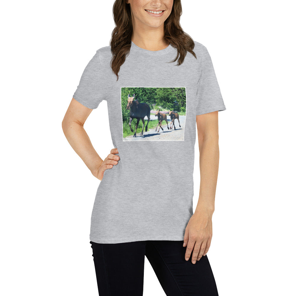 'Moose in Goodfish' Short-Sleeve Unisex T-Shirt