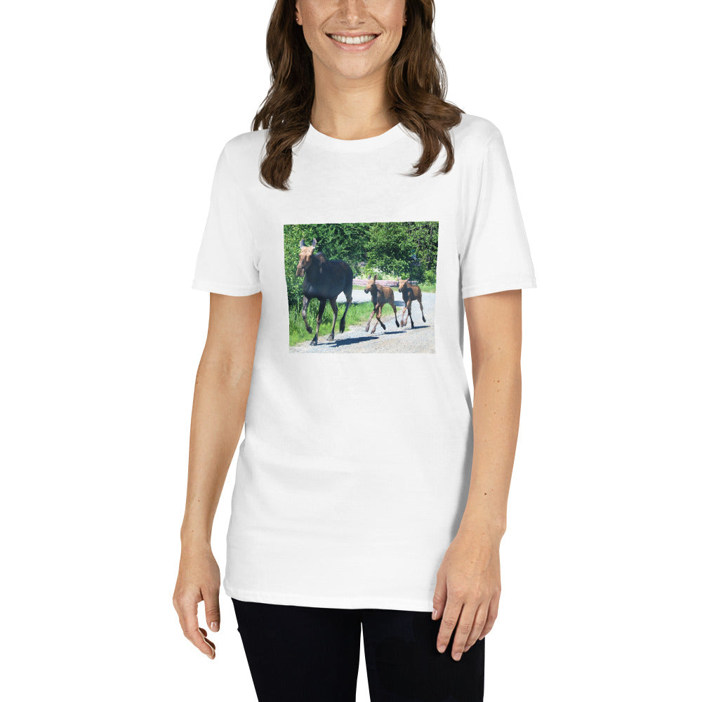 'Moose in Goodfish' Short-Sleeve Unisex T-Shirt