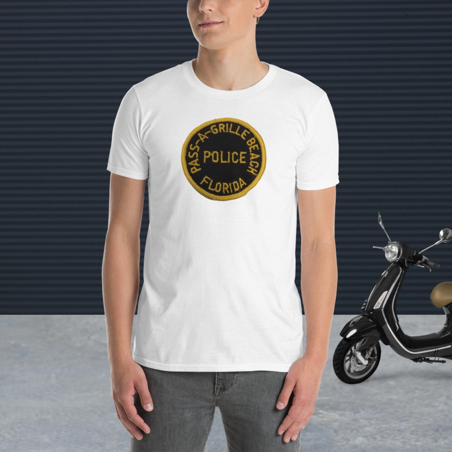 Pass-a-Grille Police Short-Sleeve Unisex T-Shirt