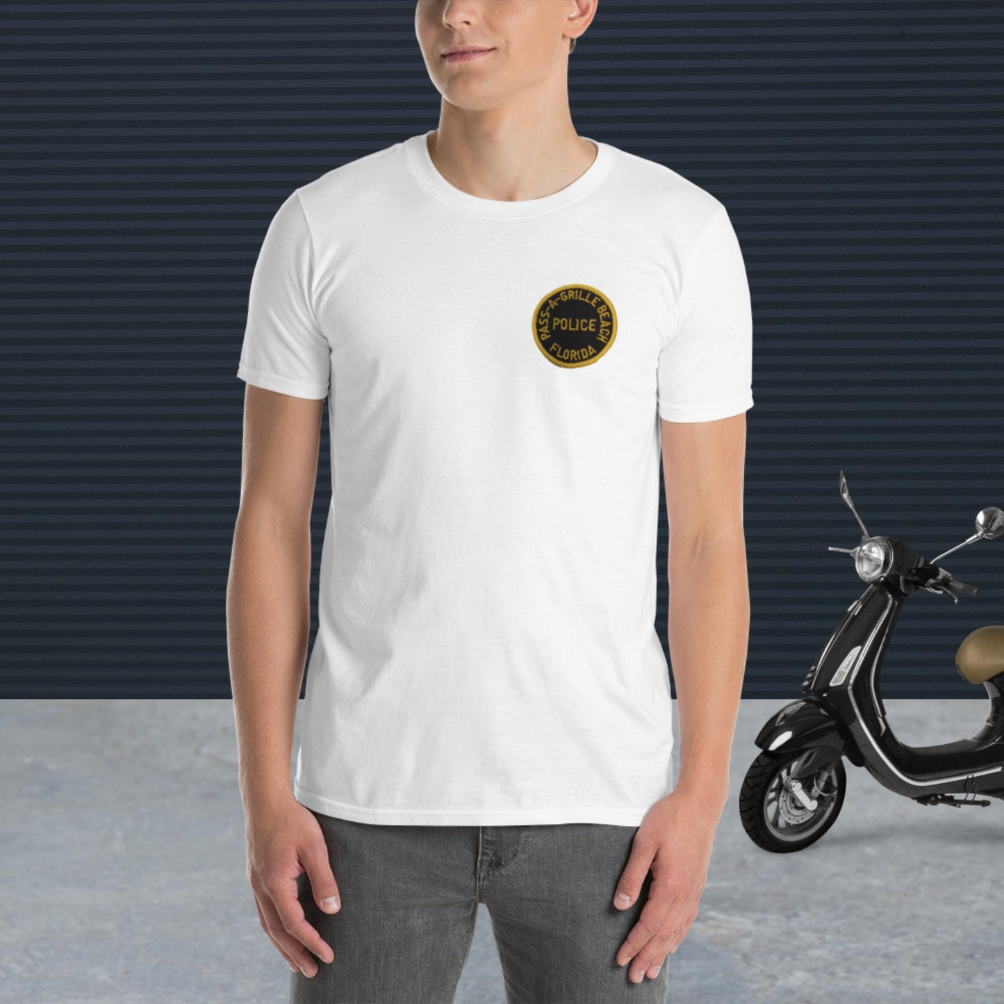 Pass-a-Grille Police Short-Sleeve Unisex T-Shirt