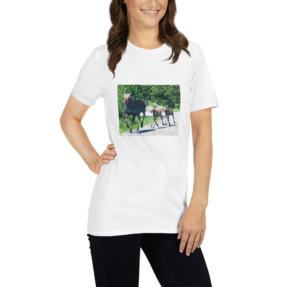 'Moose in Goodfish' Short-Sleeve Unisex T-Shirt