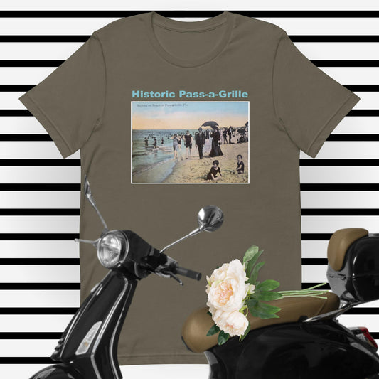 1915 On Pass-a-Grille Beach Unisex t-shirt