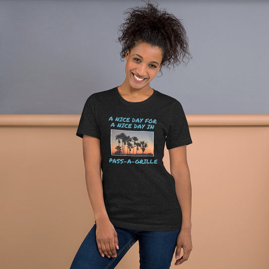 A Nice Day in Pass-a-Grille Unisex t-shirt