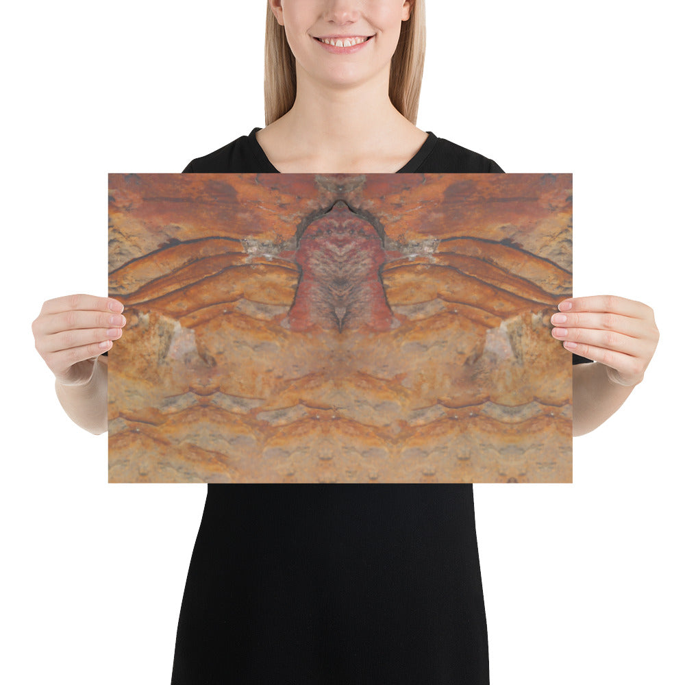 'Nature Series I' poster of an original photomontage by Jon Butler