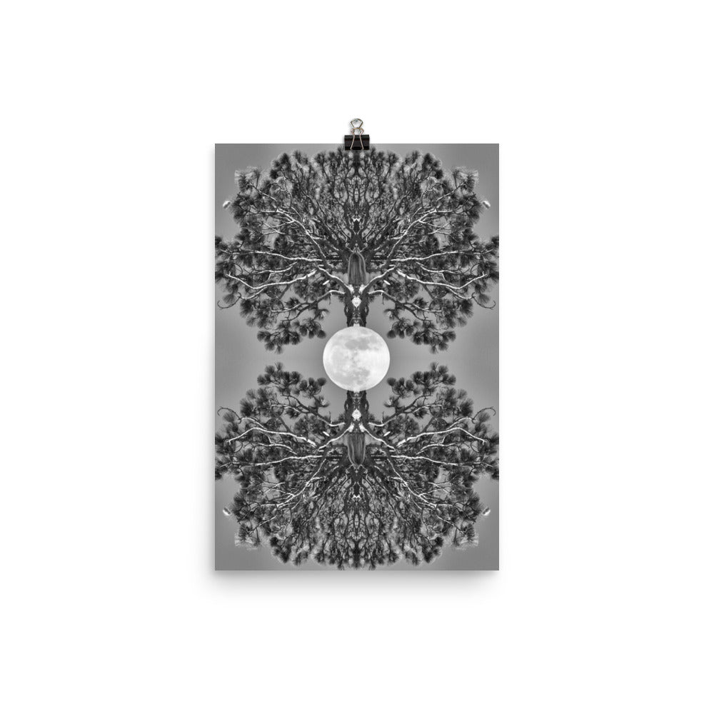 'On The Road III' poster of an original photomontage by Jon Butler