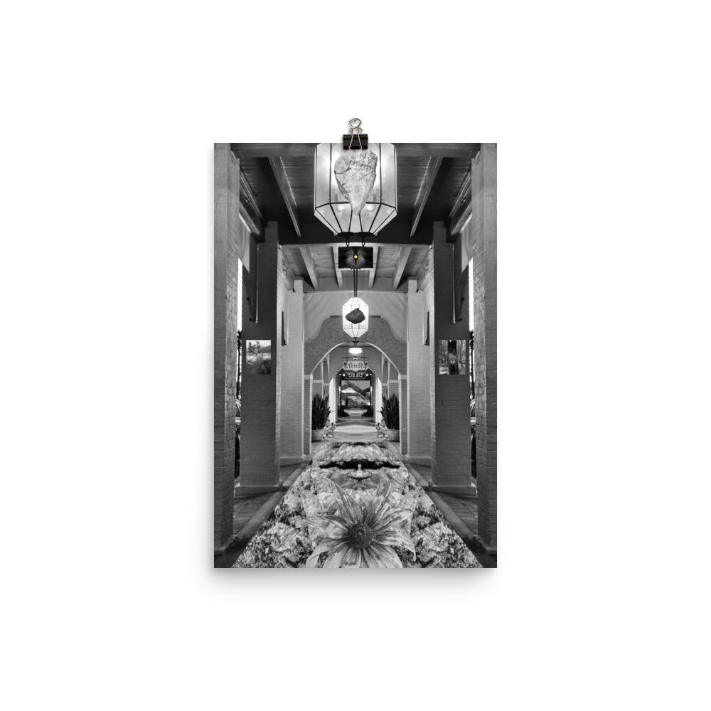 'Gallery II' poster of an original photomontage by Jon Butler