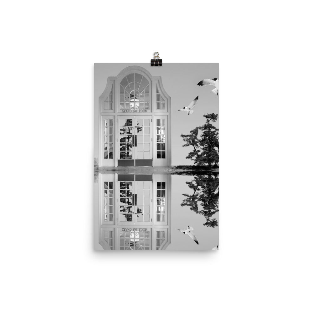 'Untitled #8' poster of an original photomontage by Jon Butler