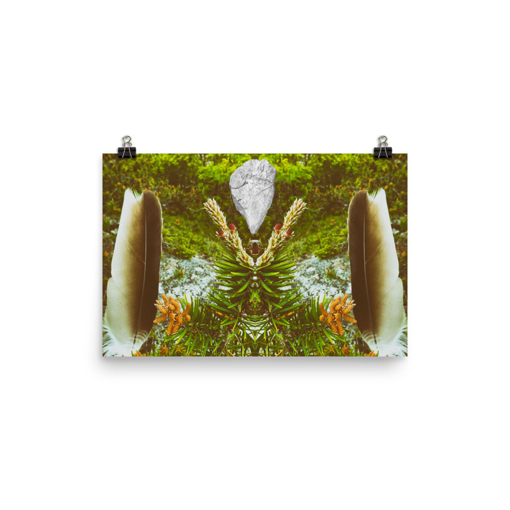 'Untitled #28' Poster of an original photomontage by Jon Butler