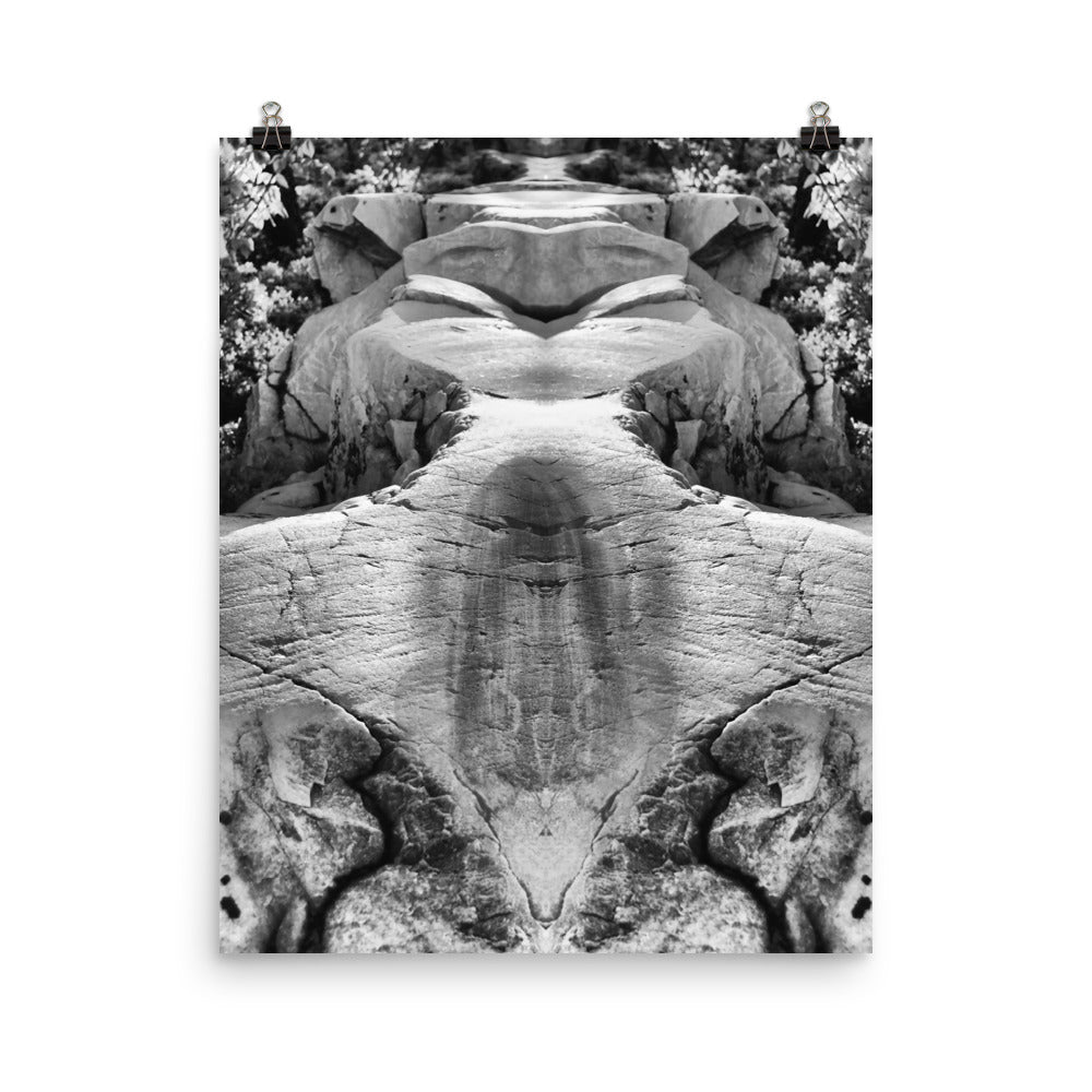 'Eyes For You' poster of an original photomontage by Jon Butler