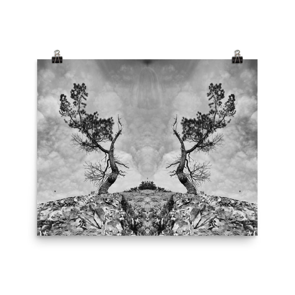 'Untitled #25' poster of an original photomontage by Jon Butler