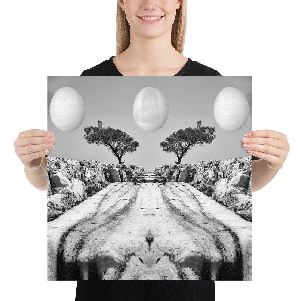 'Untitled 27' Poster of an original photomontage by Jon Butler