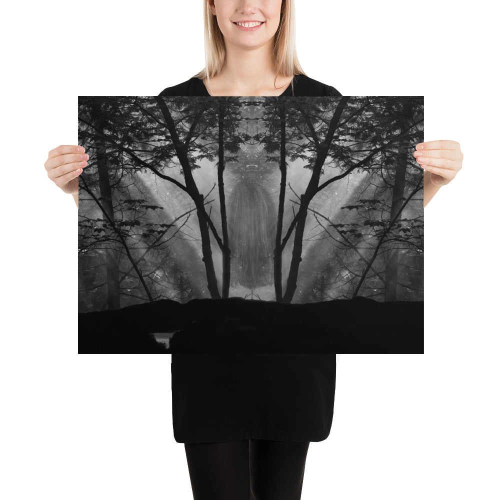 'Sunrise II' poster of an original photomontage by Jon Butler