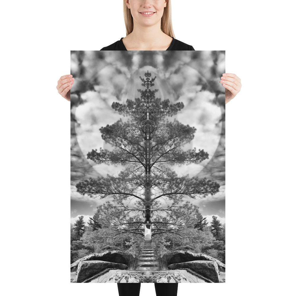 'Untitled #12' poster of an original photomontage by Jon Butler