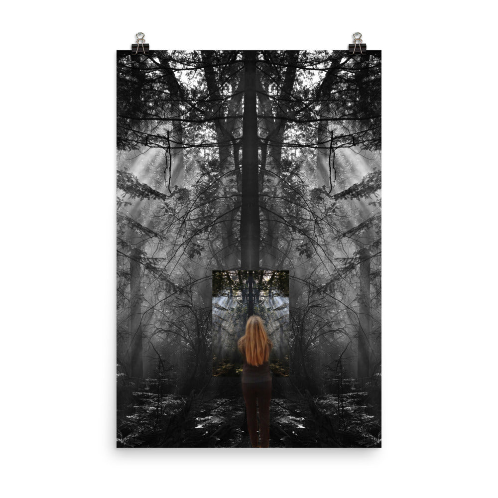 'Untitled Photograph #24' poster of an original photomontage by Jon Butler