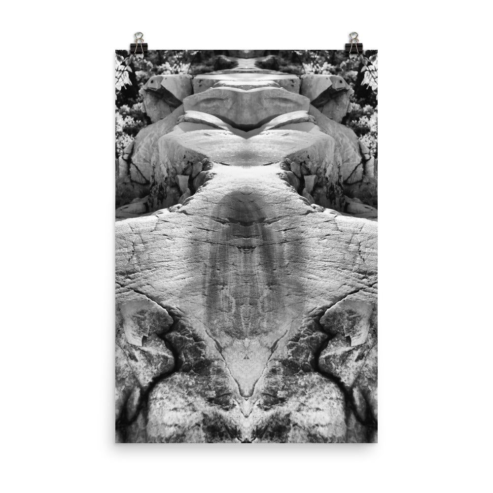 'Eyes For You' poster of an original photomontage by Jon Butler