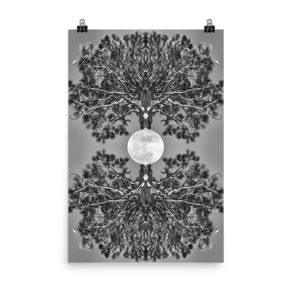 'On The Road III' poster of an original photomontage by Jon Butler