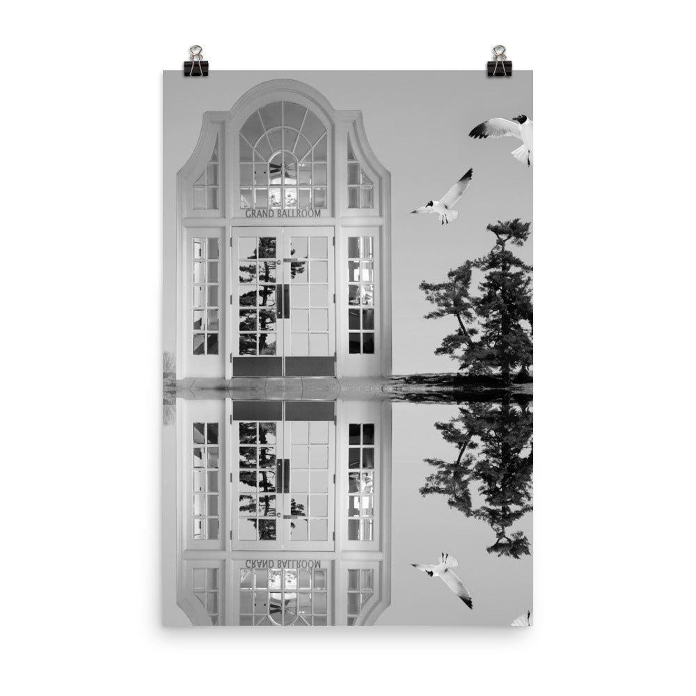 'Untitled #8' poster of an original photomontage by Jon Butler