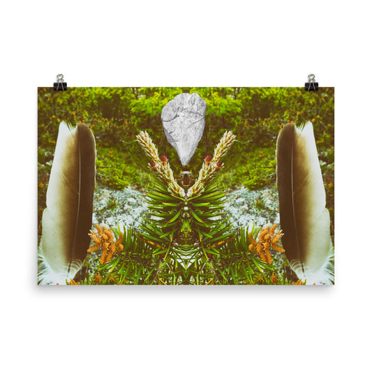 'Untitled #28' Poster of an original photomontage by Jon Butler