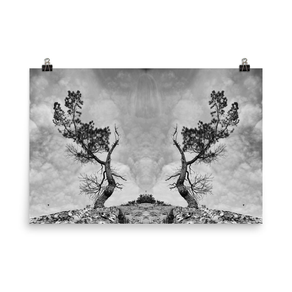 'Untitled #25' poster of an original photomontage by Jon Butler