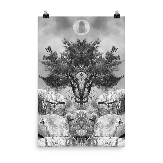 'Today's Miracle' poster of an original photomontage by Jon Butler