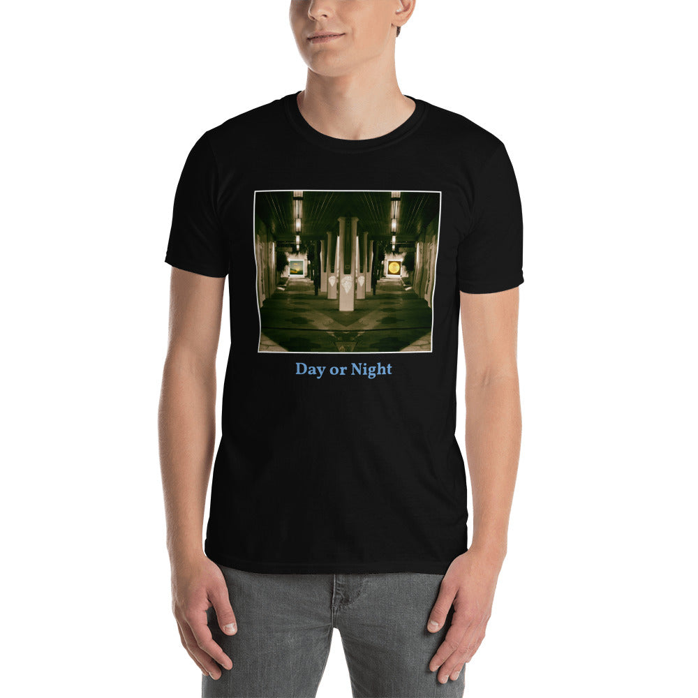'Day or Night' Short-Sleeve Unisex T-Shirt by Jon Butler