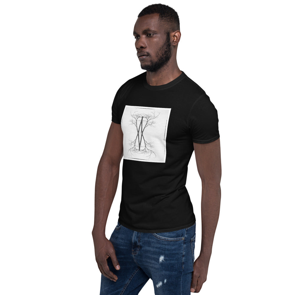 'Winter Meditation' Short-Sleeve Unisex T-Shirt by Jon Butler