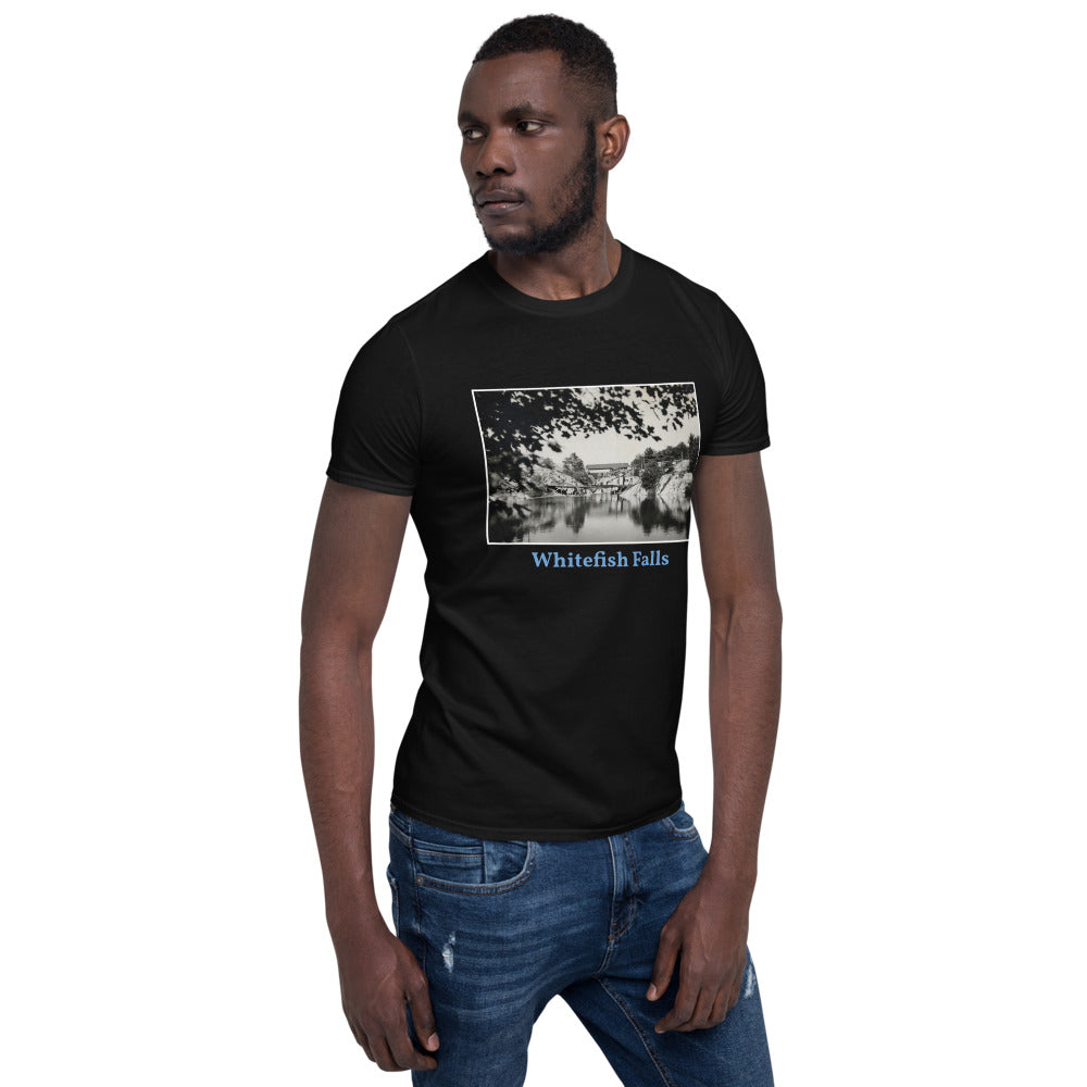 Whitefish Falls Short-Sleeve Unisex T-Shirt