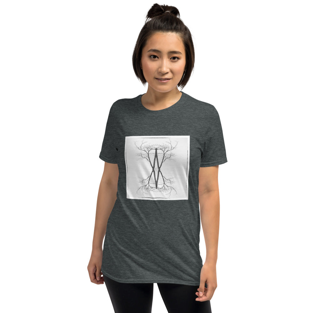 'Winter Meditation' Short-Sleeve Unisex T-Shirt by Jon Butler