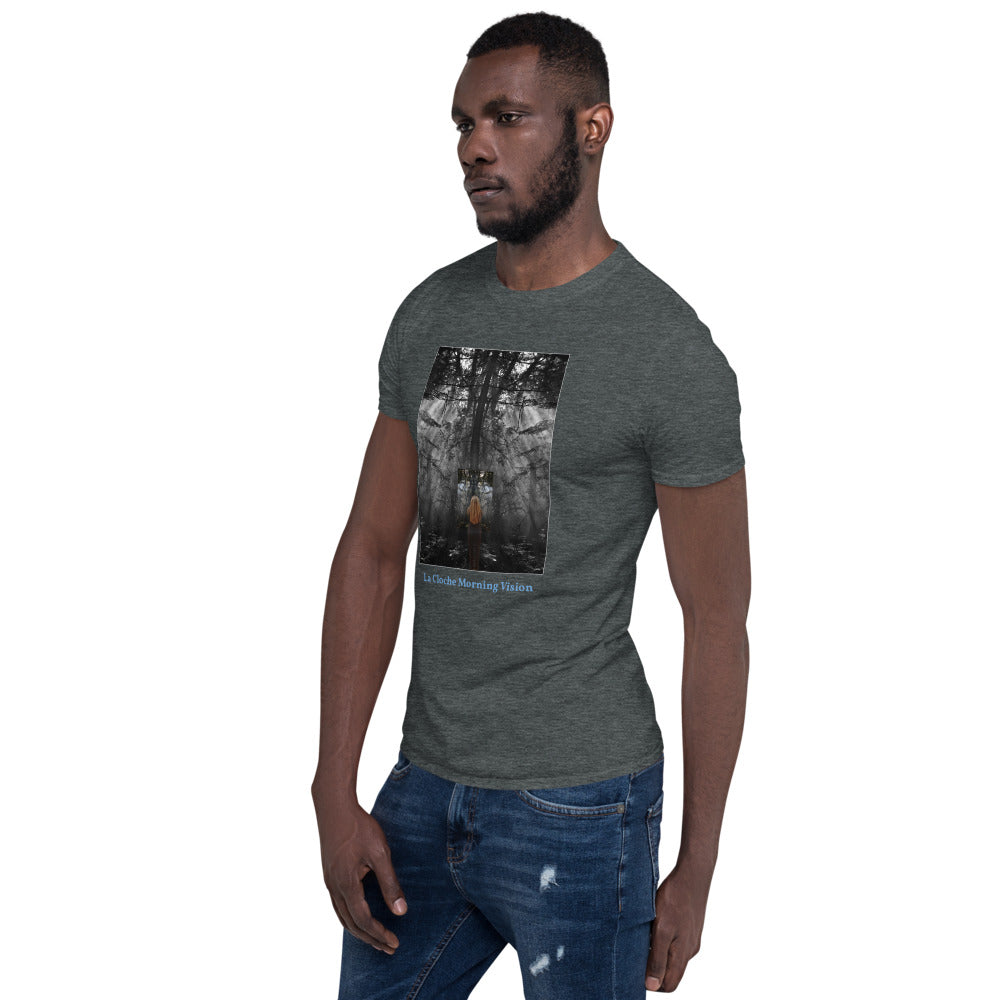 'Morning Vision' Short-Sleeve Unisex La Cloche T-Shirt by Jon Butler